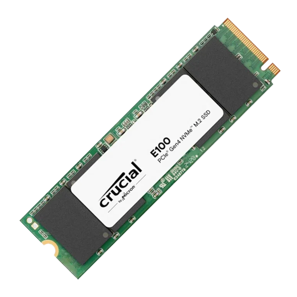 Disco Solido M.2 2 TB Crucial E100 PCIe 4.0 2280