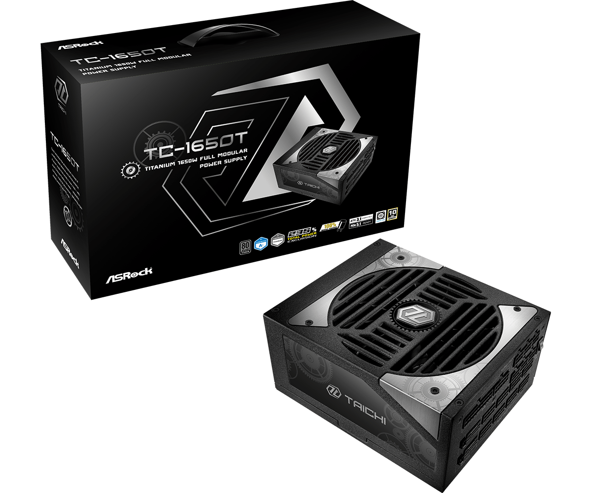 Fuente Asrock 1650W Titanium Full Modu
