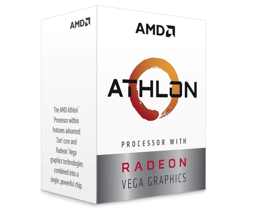 Procesador AMD Athlon 3000G 2 Nucleos AM4 Grafica Radeon
