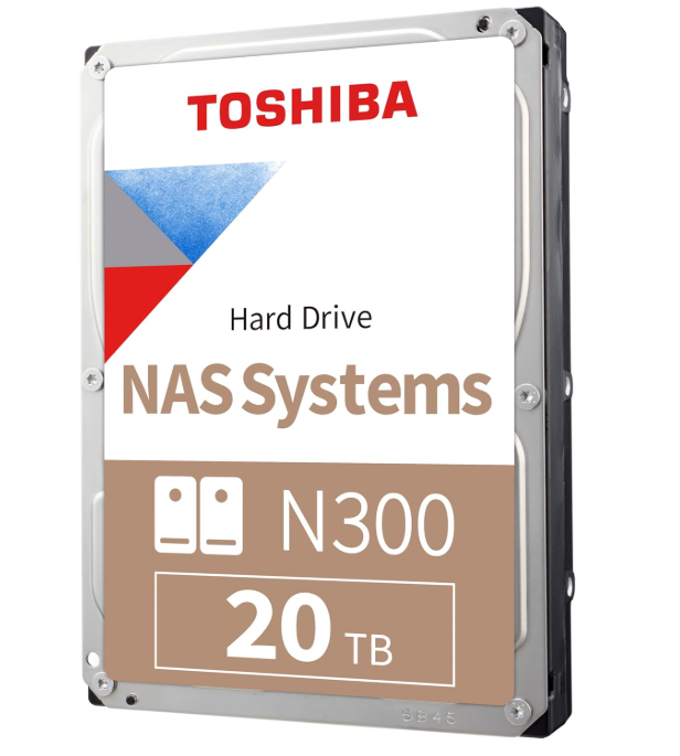 Disco Sata NAS 20 TB Toshiba 7200 Rpm 512MB Cache