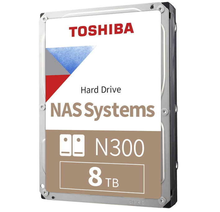 Disco Sata NAS 8 TB Toshiba 7200 Rpm 512MB Cache